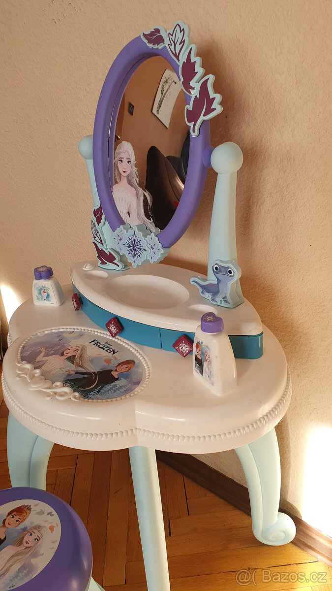 Frozen kosmetický stolek s židličkou - 2