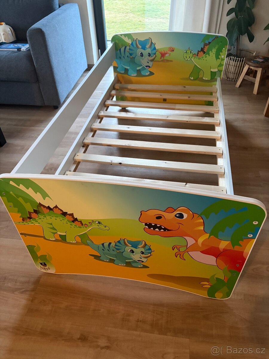Dětská postel dinosaurus - 2