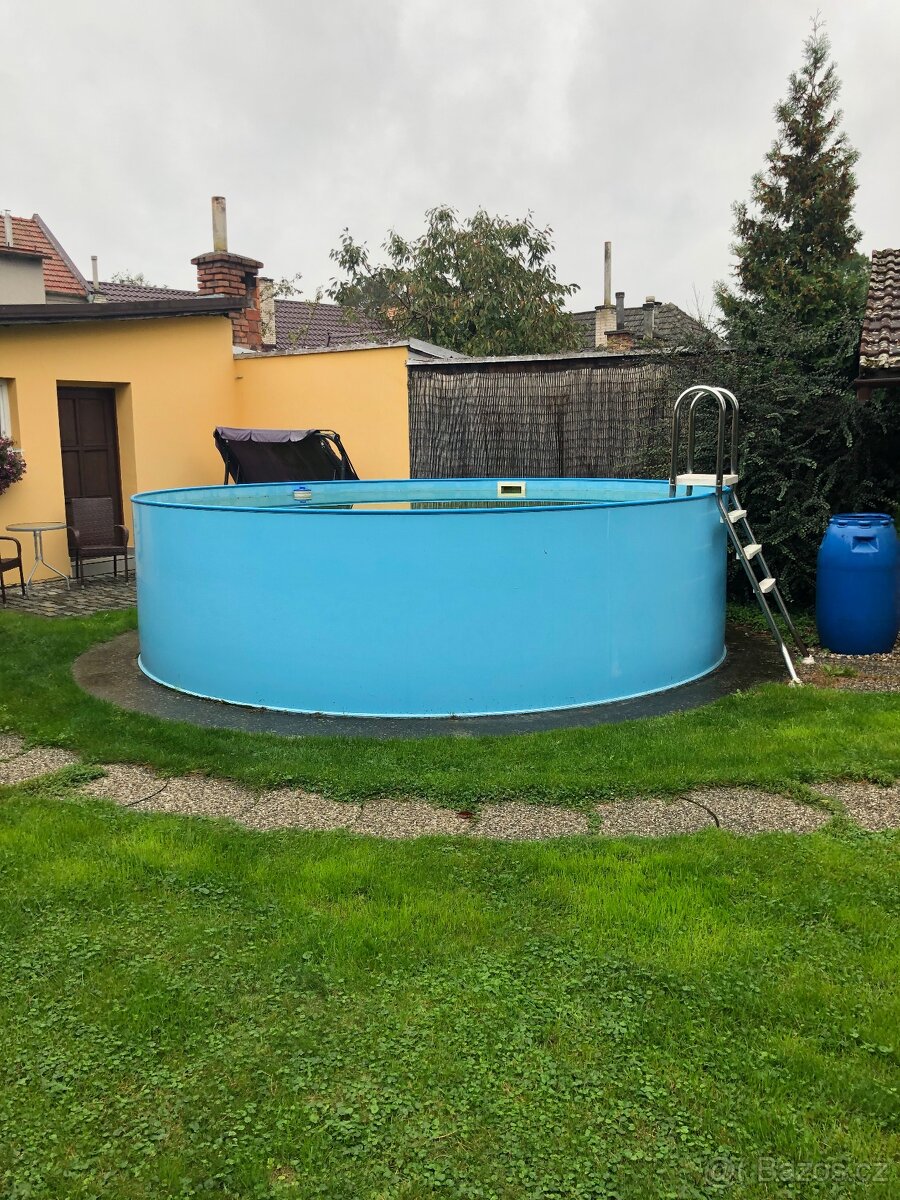 Prodej kulatého nadzemního bazénu 20 m3 vody - 2