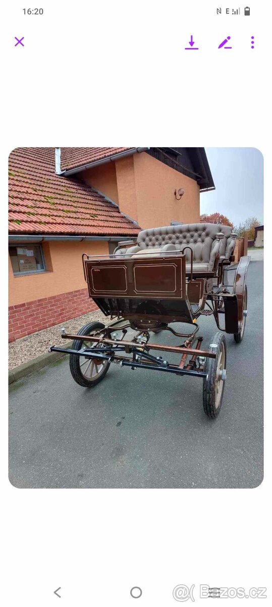 Kočár za koně zn. Aron - 2