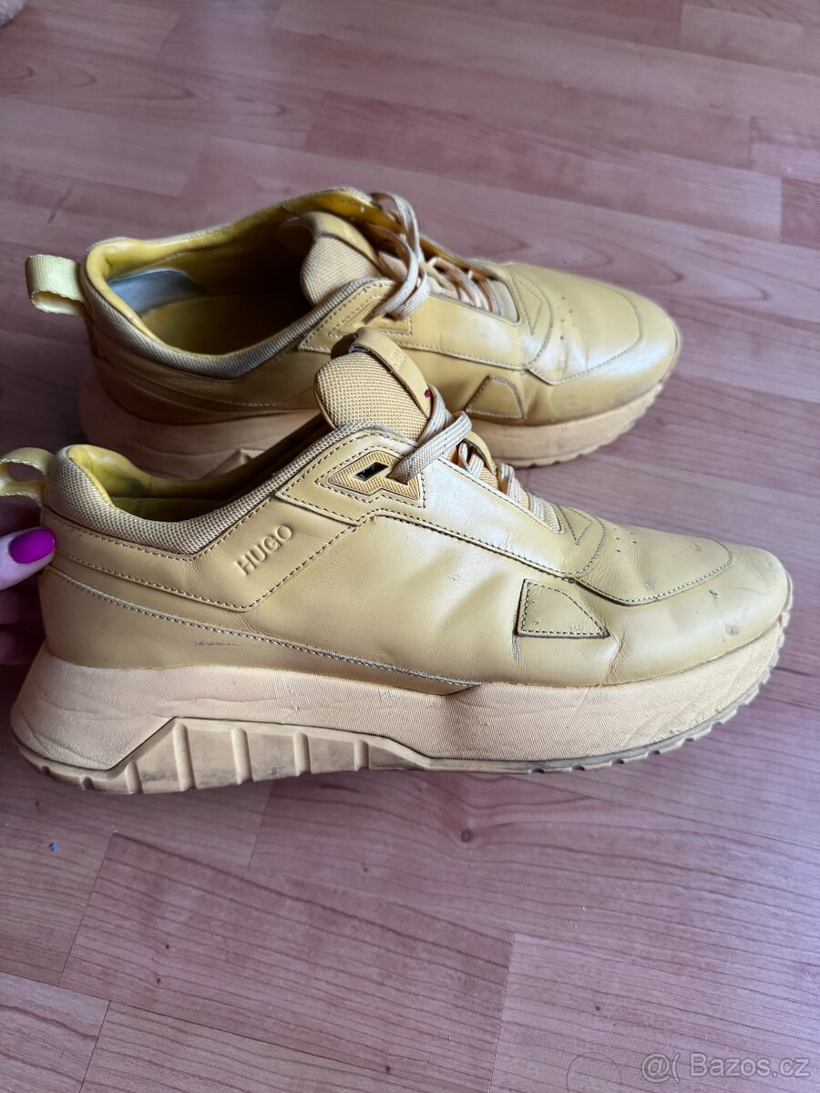 Kozene panske tenisky Hugo - 2