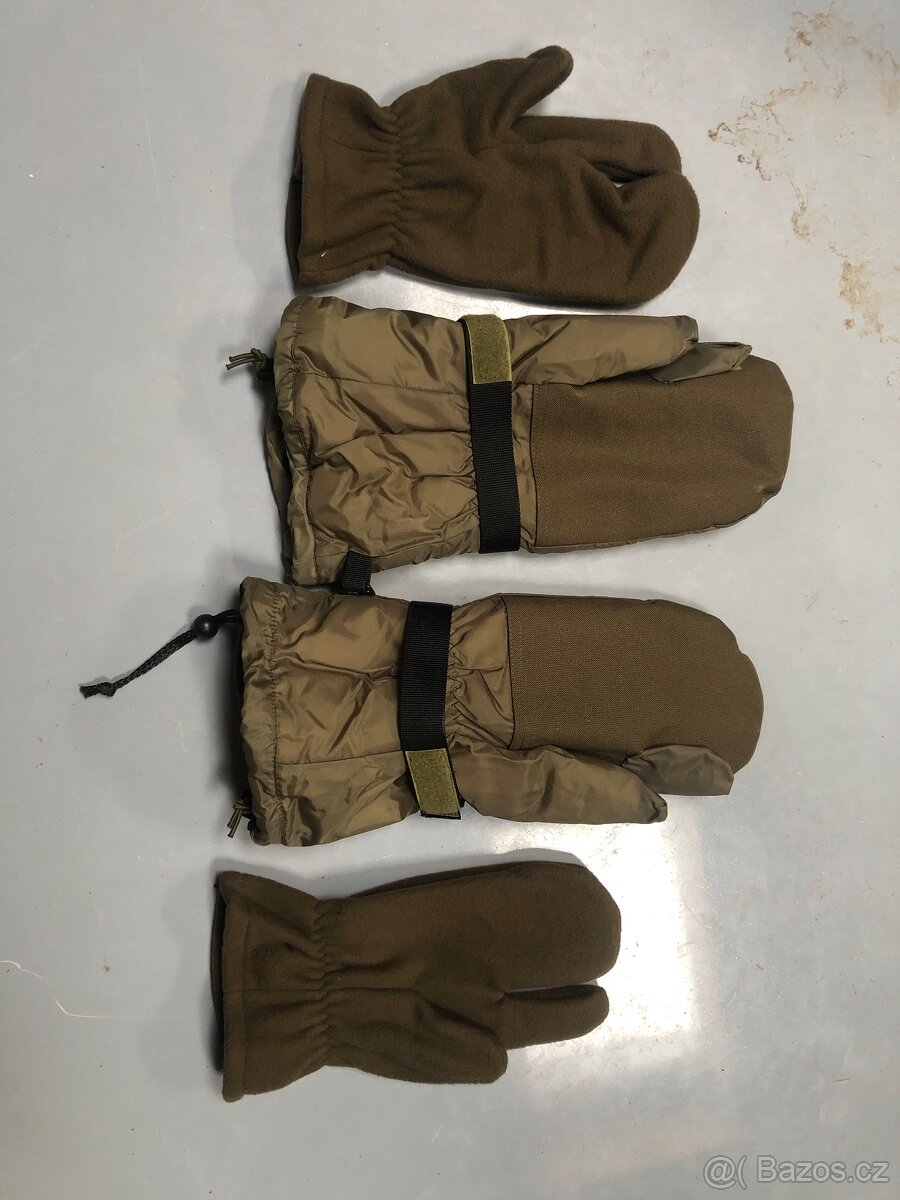 Vojenské rukavice - arktické zelené - 2