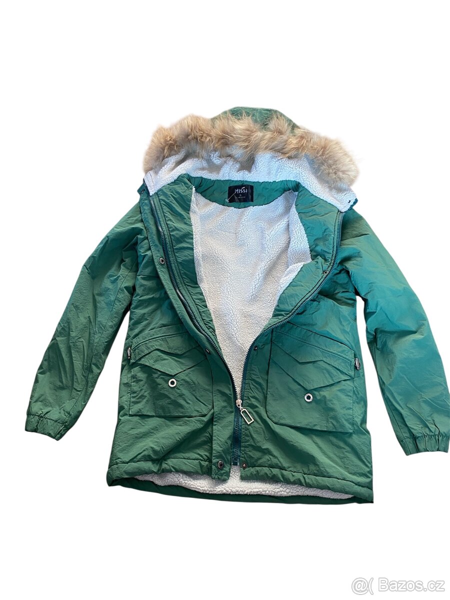 Teplejší jarní parka 164 - 2