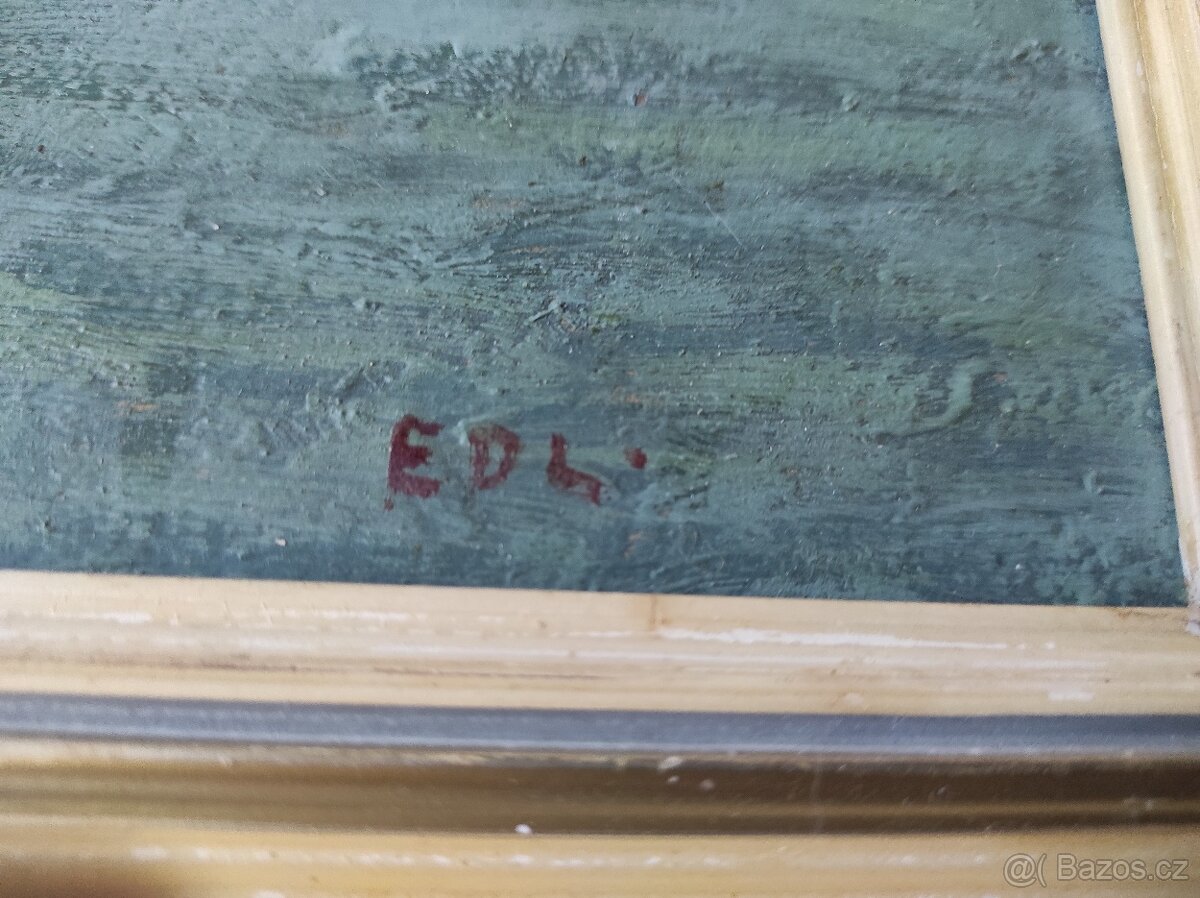 Staré obrazy. 7 ks. - 2