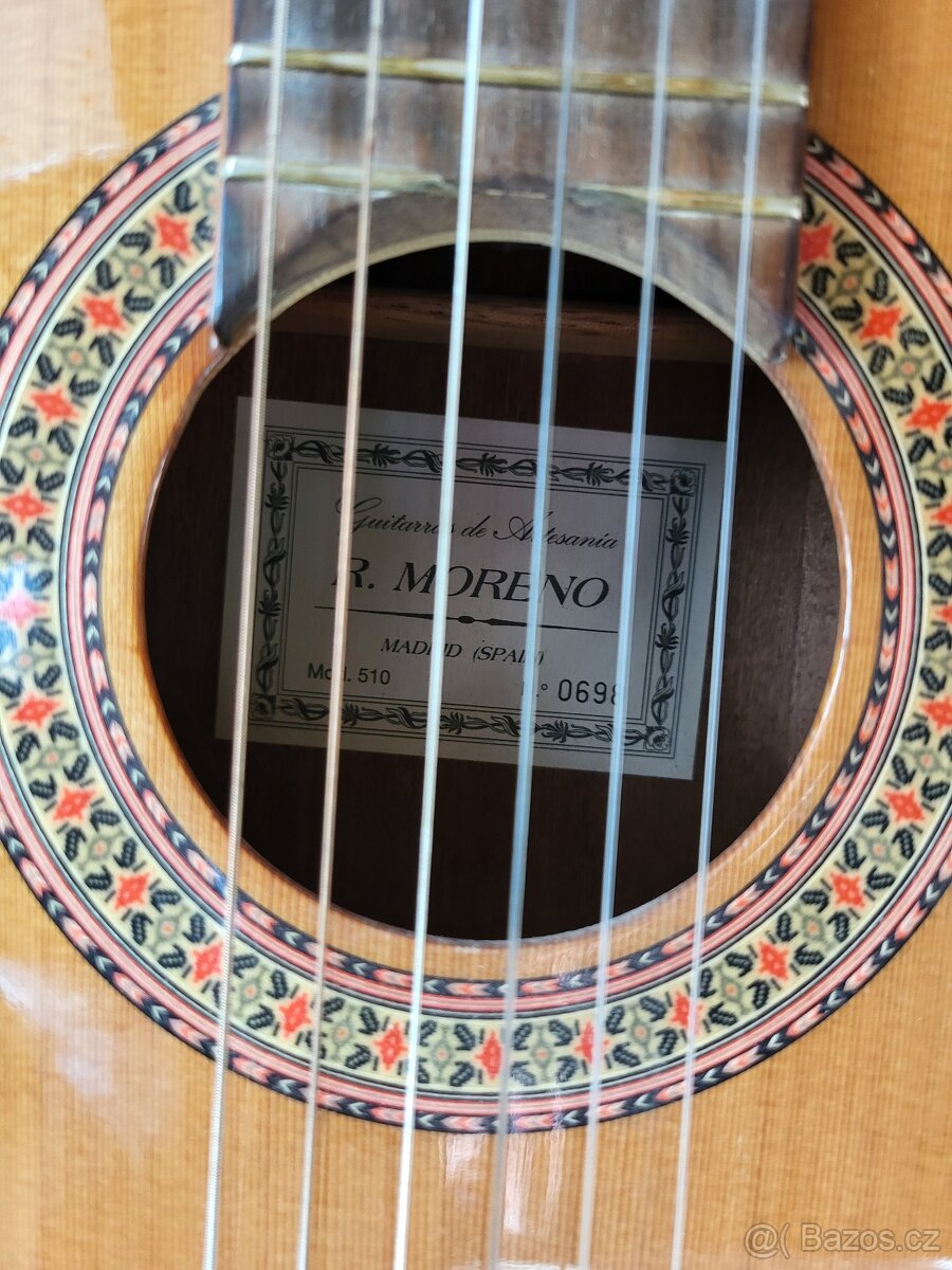 klasická kytara, pravá Španělka od R.Moreno - 2