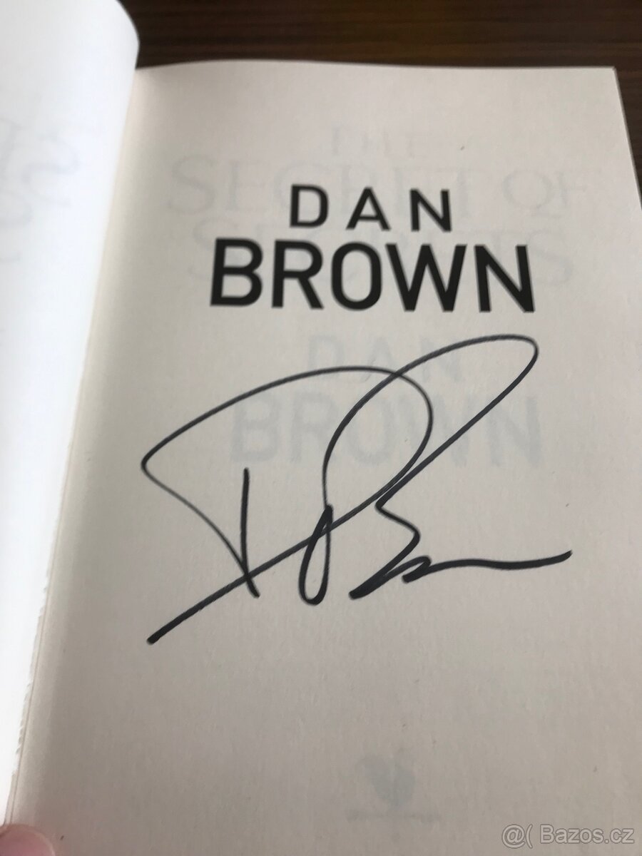 Dan Brown s podpisem - 2