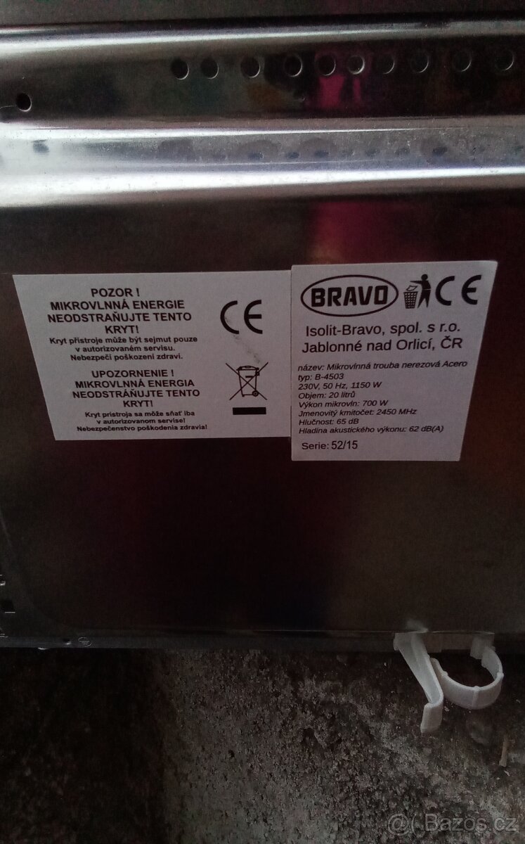 MIKROVLNNÁ TROUBA ACEKO - 2