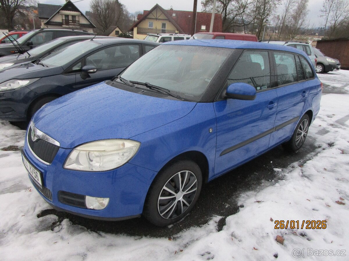 Škoda Fabia 1,2 benzín 51kw - 2