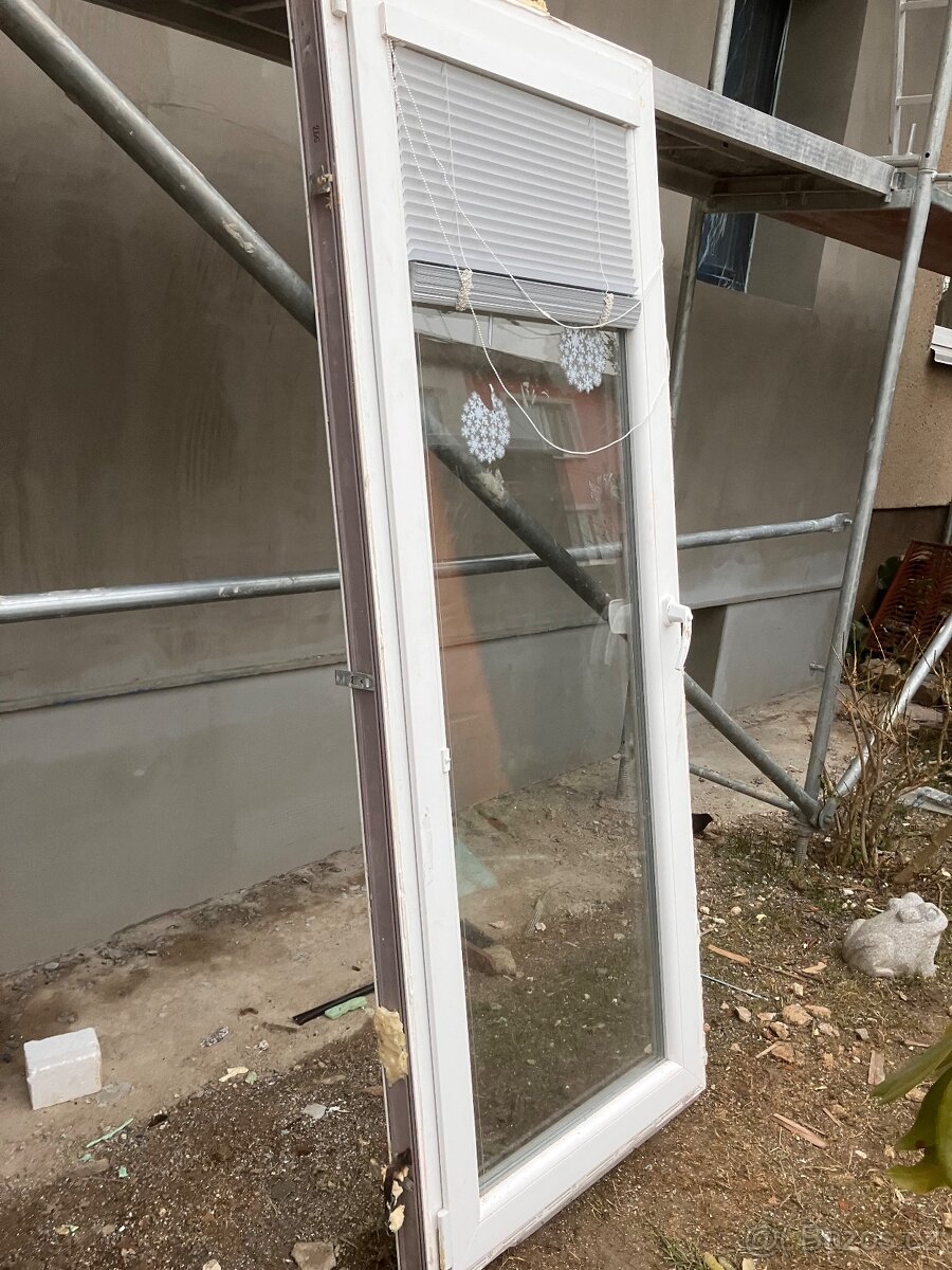 Plastové dveře na terasu - 2