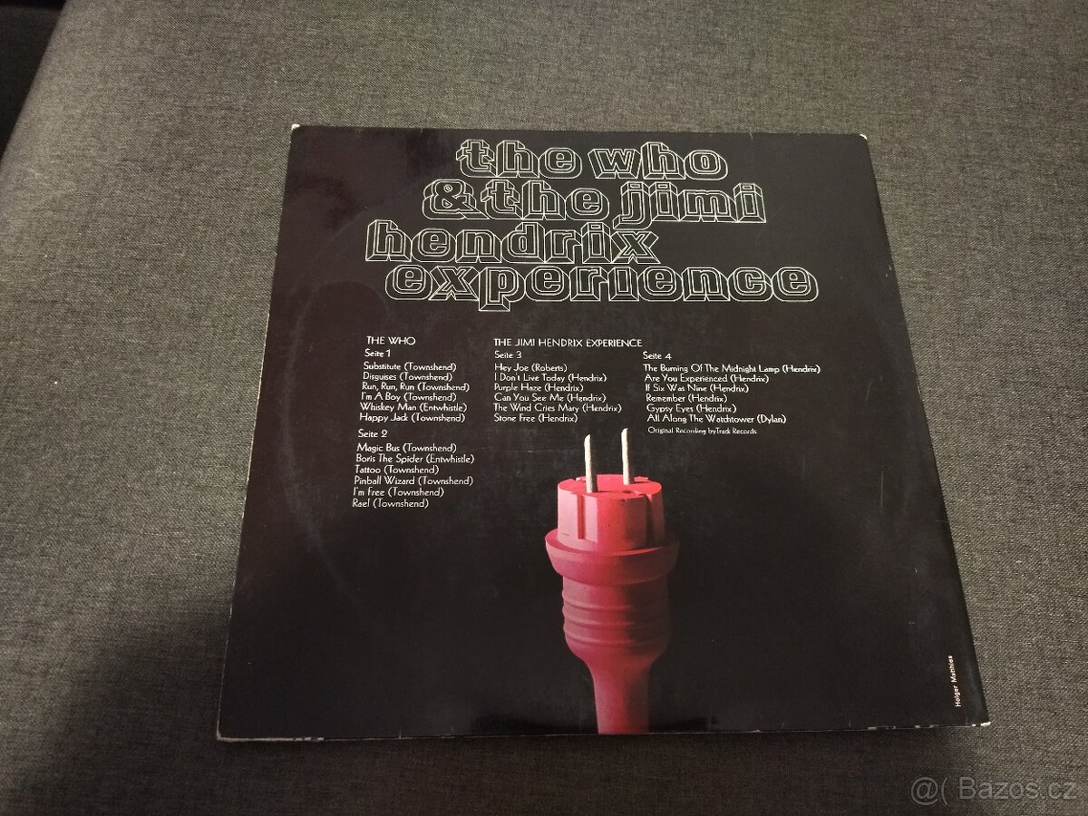 2LP - The WHO And The Jimi HENDRIX EXPERIENCE 2674001 - 2