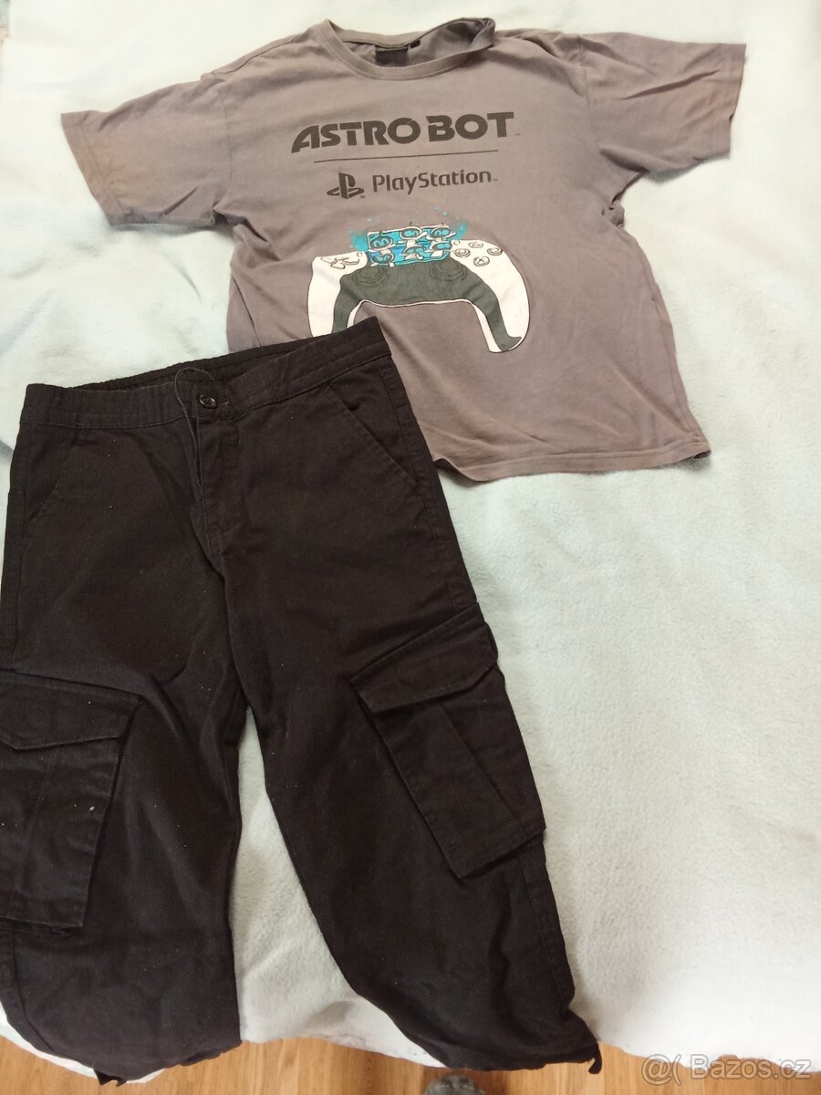 Balík oblečení 140-146+ boty zdarma - 2