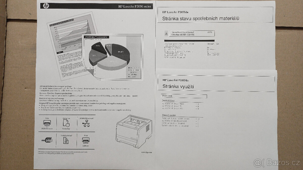 HP Laserjet P2055DN | Duplex | LAN | nový toner - 2