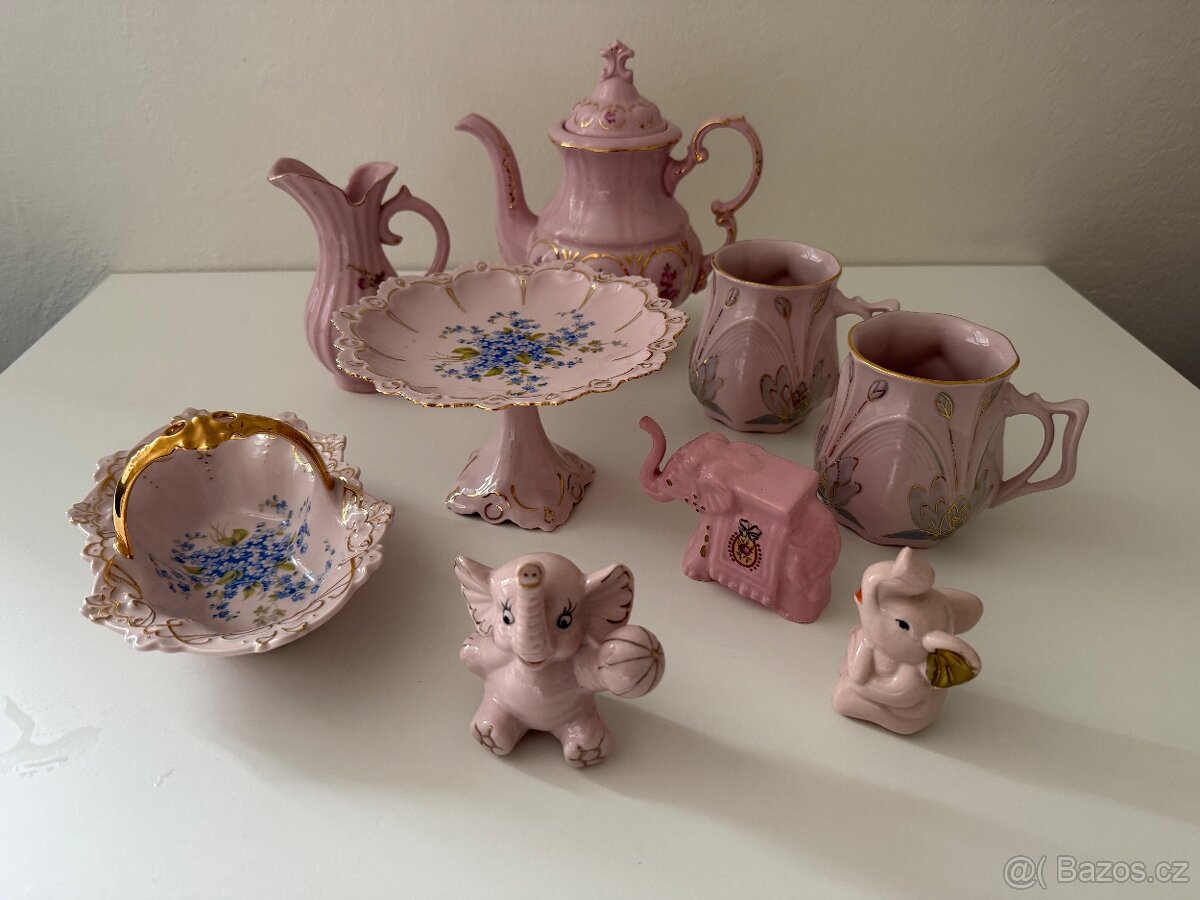 Růžový porcelán - 2