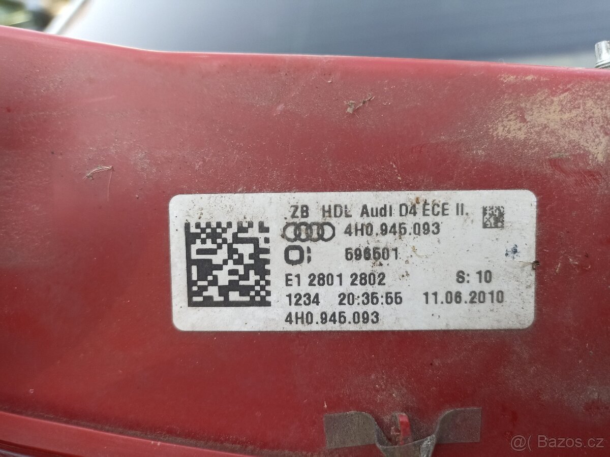 A8 d4 sada zadních světel - 2