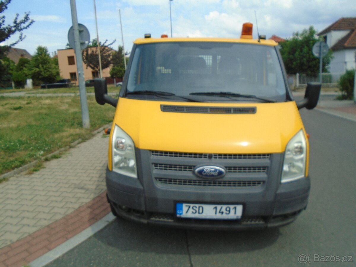 Ford Transit 2.2 TDCi Valník , 6 míst, Klima - 2