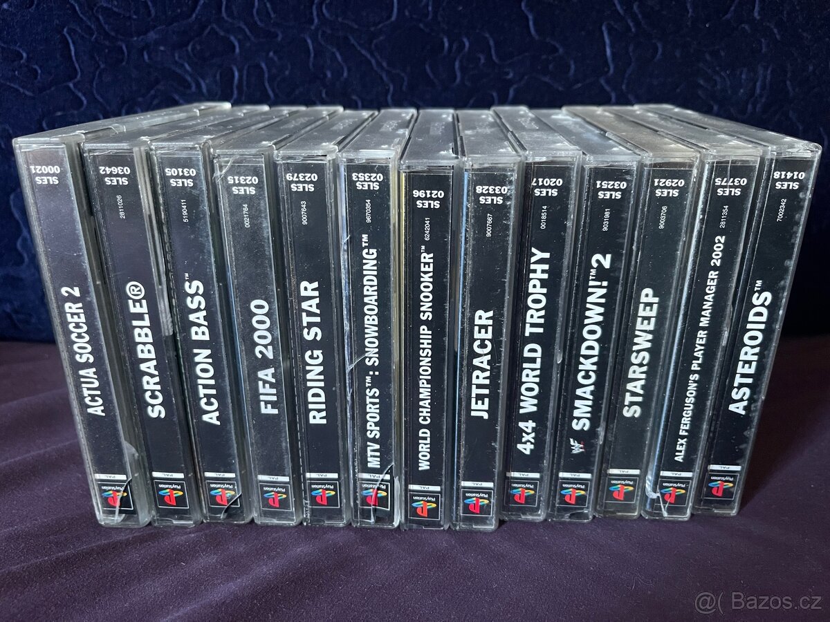 13ks CD, Playstation 1 hry + 1x PC hra - 2