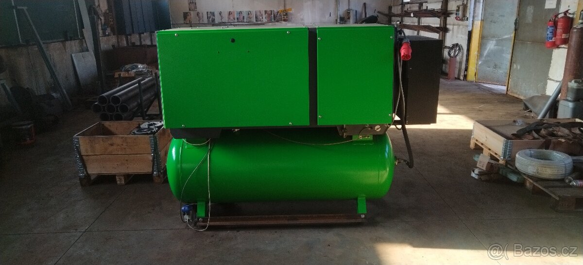 ŠROUBOVÝ KOMPRESOR ATMOS ALBERT E.140 15 kW, 500 l - 2