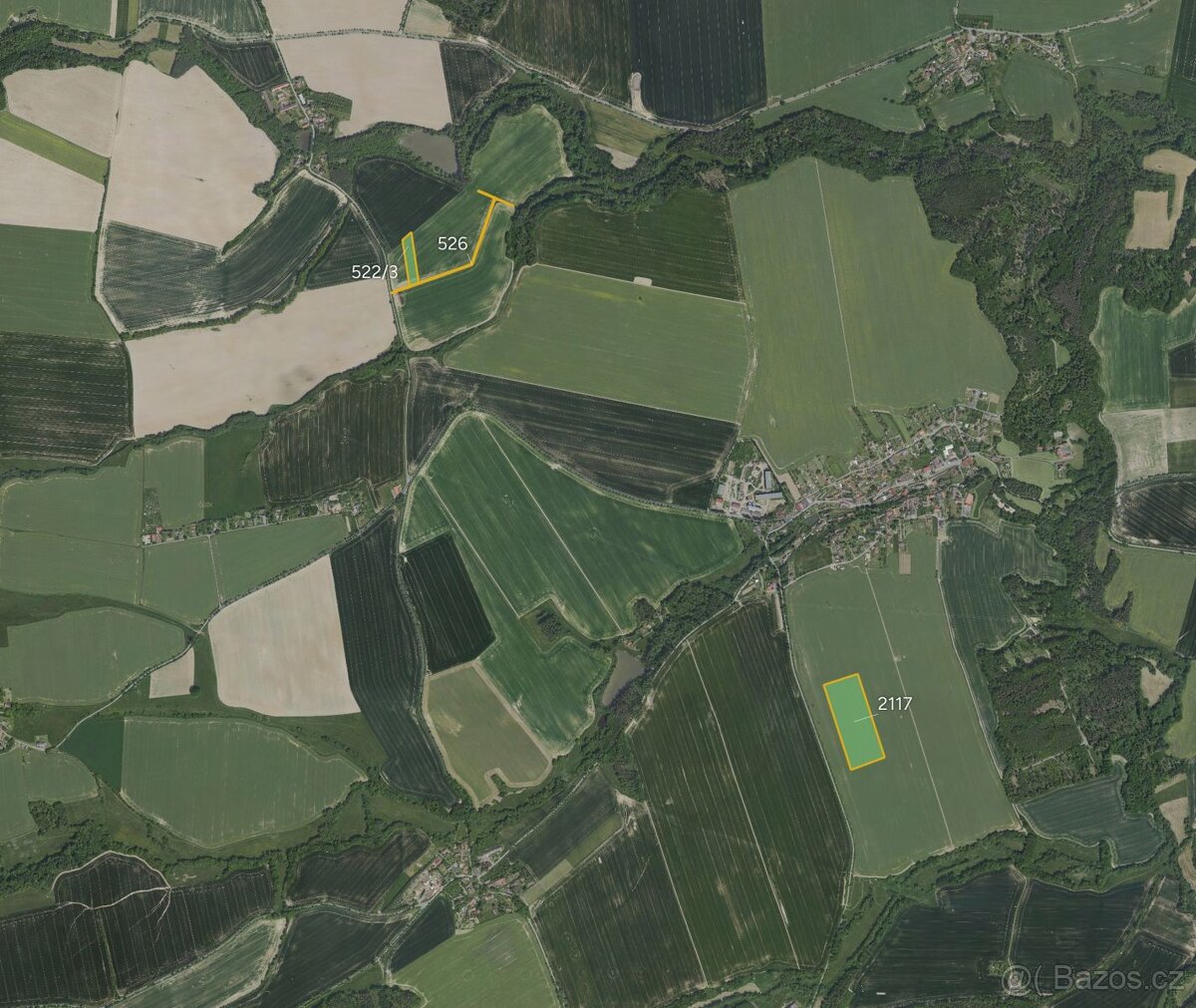 Zemědělská půda, prodej, Chlístovice, Kutná Hora - 2