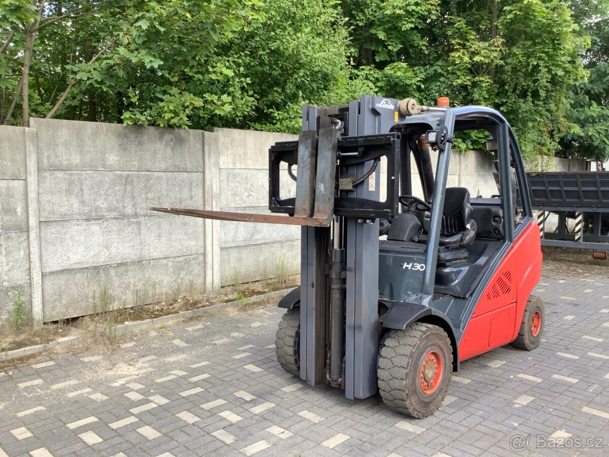 Linde H30T, 2019, LPG, Triplex 4.7 m, po servisu - 2