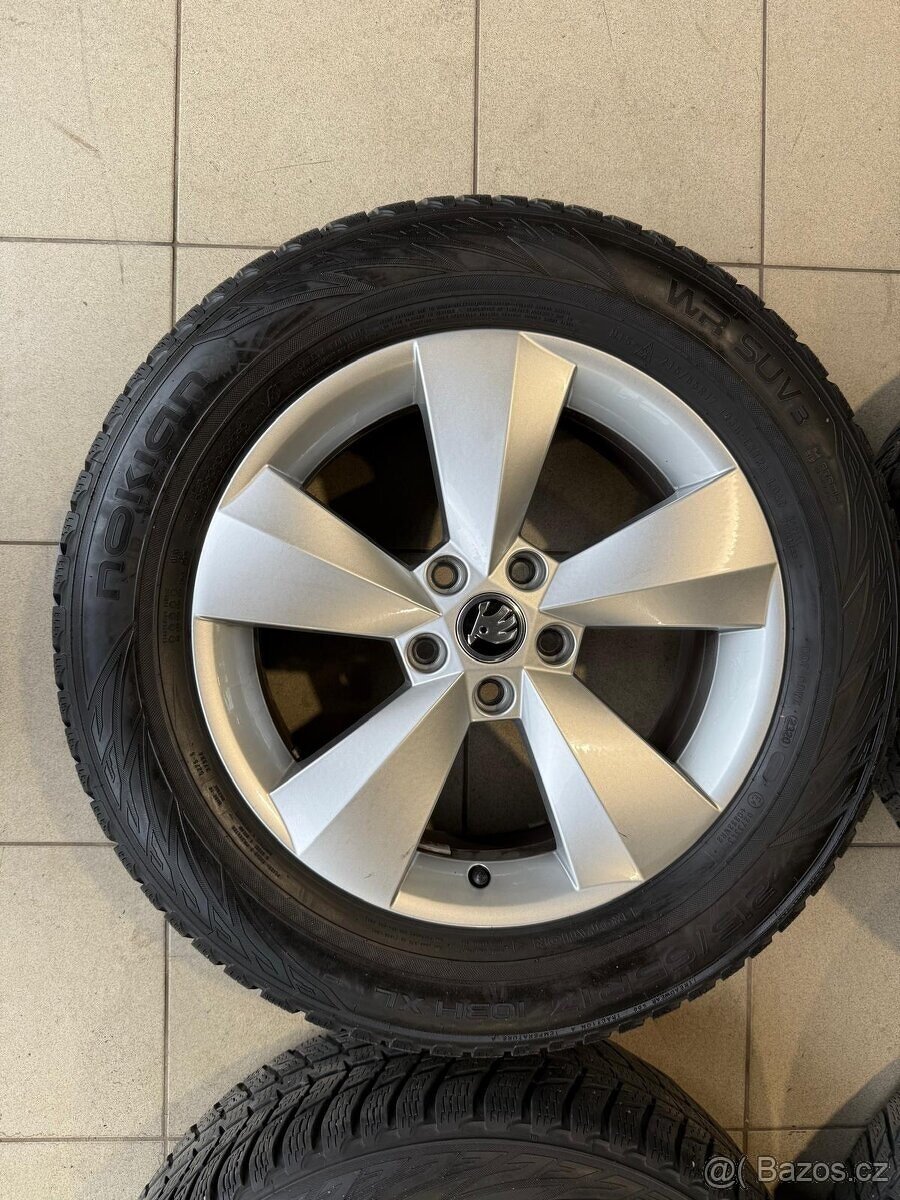 Alu kola NANUQ R17 5x112 ET38 + zimní pneu 215/65 R17 - 2