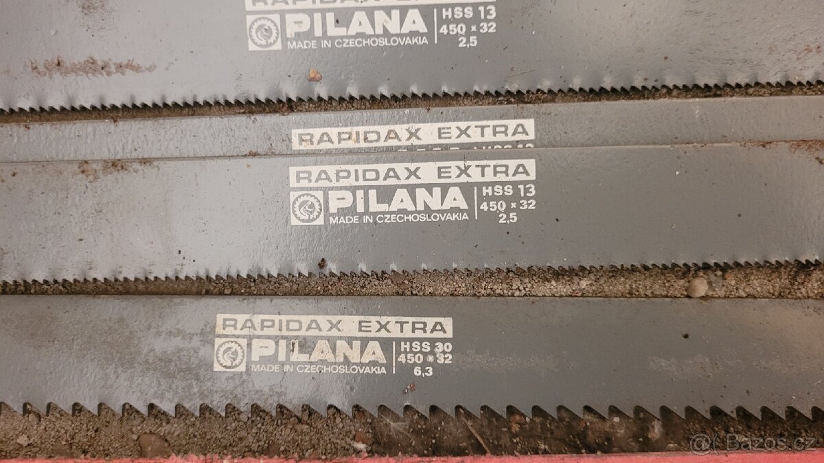 Pilové listy strojní - 2