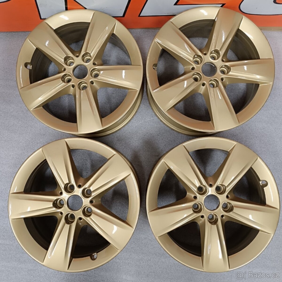 Alu kola BMW 7,5Jx17'' , 5x112 , ET54 TOP zlatá... - 2