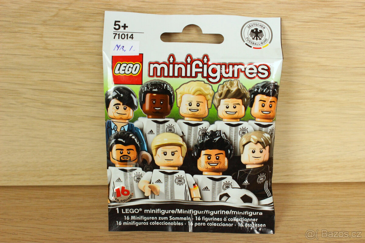 LEGO 71014 sběratelské minifigurky DFB - kompletní série - 2