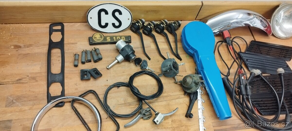 ŠKODA 110R 100 1000MB 120 ZANOVNÍ DÍLY MIX DÍLU 11 - - - 2