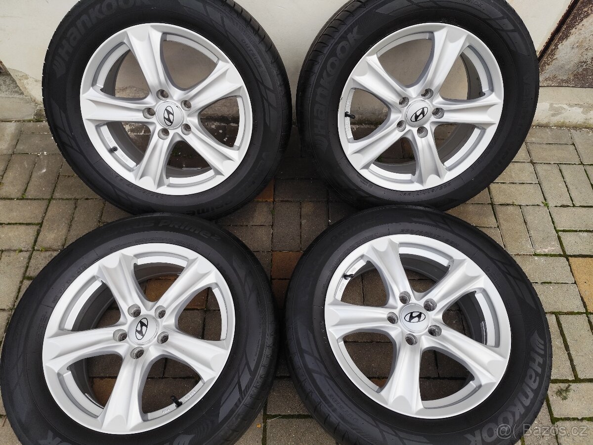 ALU 5x114.3 r17 HYUNDAI + PNEU - 2