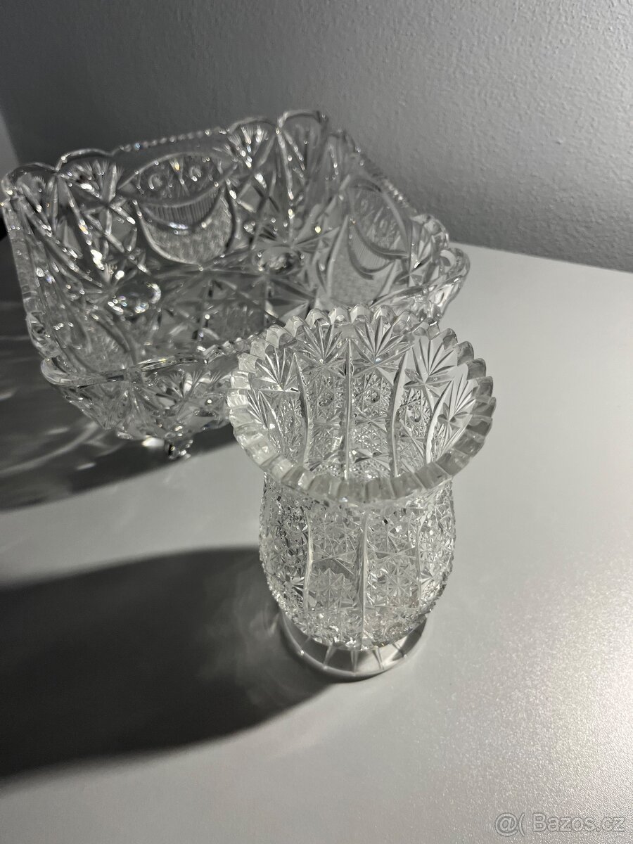 Broušená váza - 2