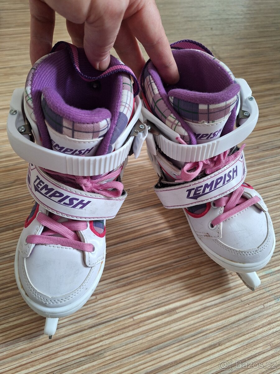 Dětské zimní brusle rostoucí 30-33 - 2