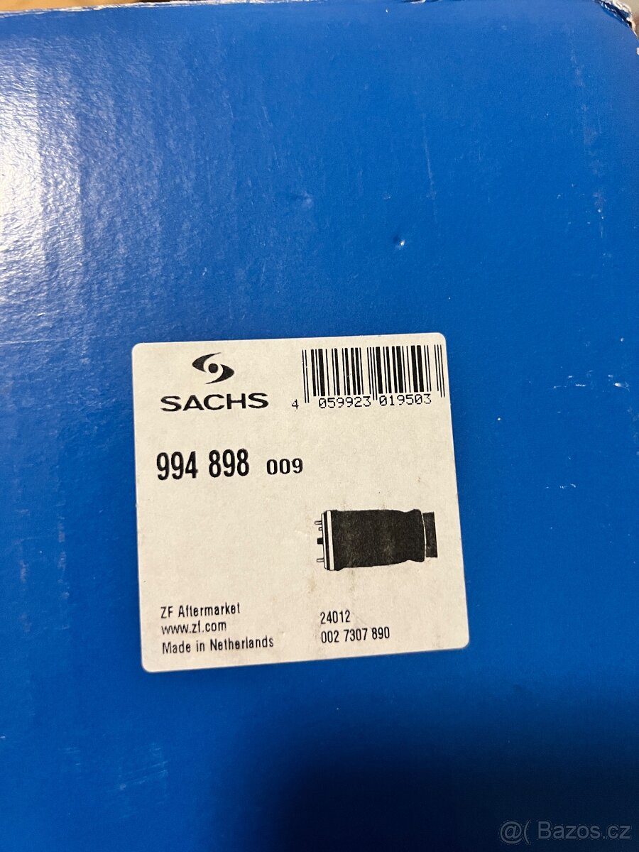 Vzduchová pružina, vzduchový měch - 2