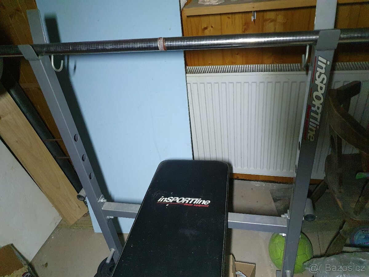 Bench press lavice insportline - 2