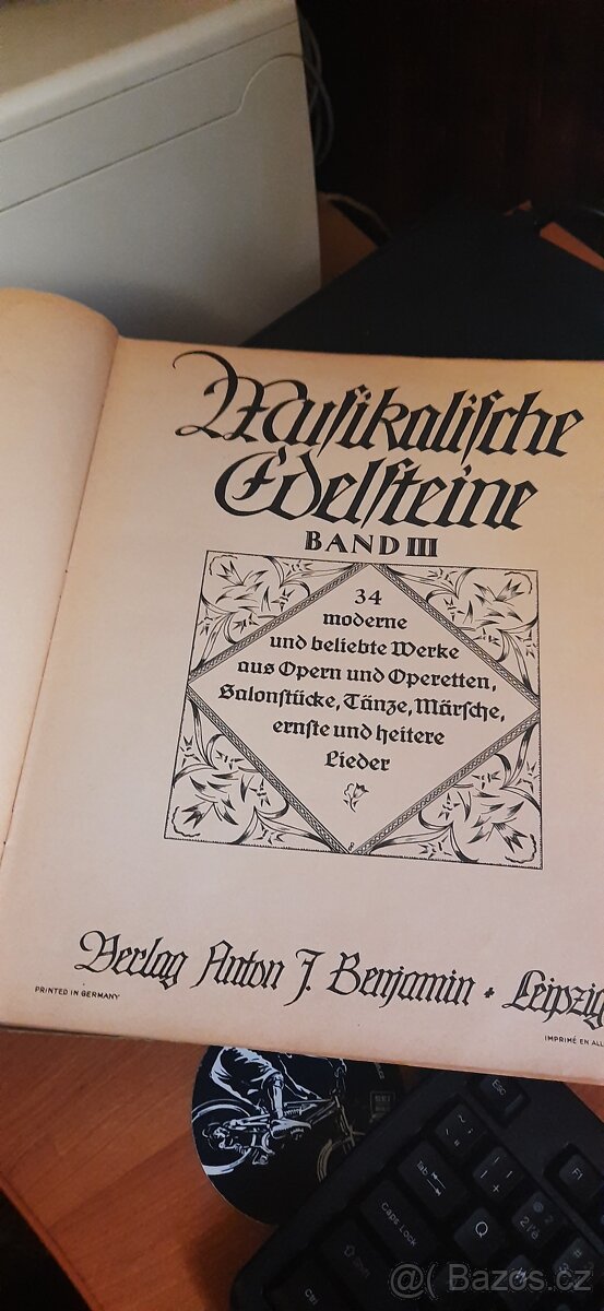 Staré noty pro klavír - 2