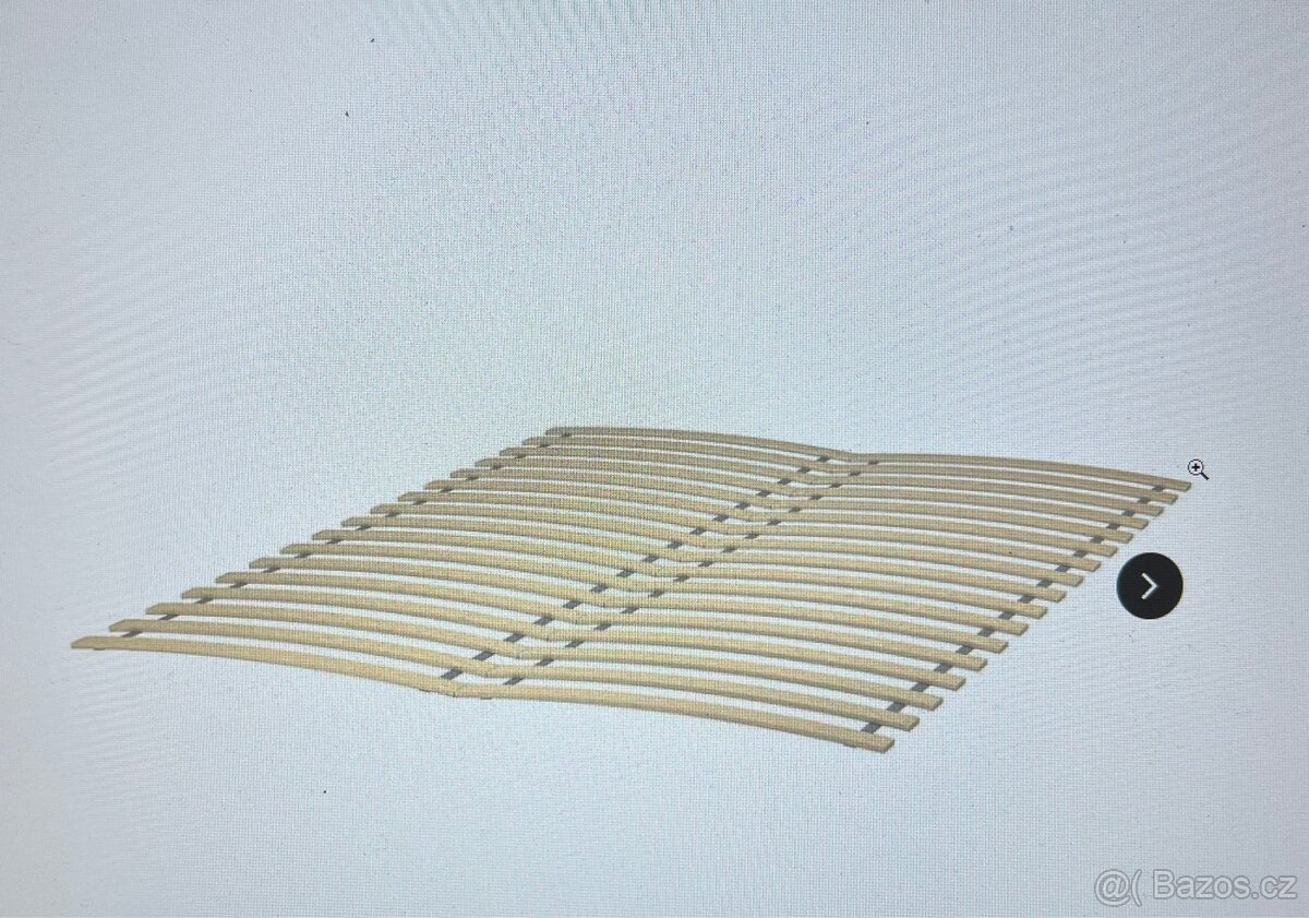 Postel s rošty 160x200 cm - 2