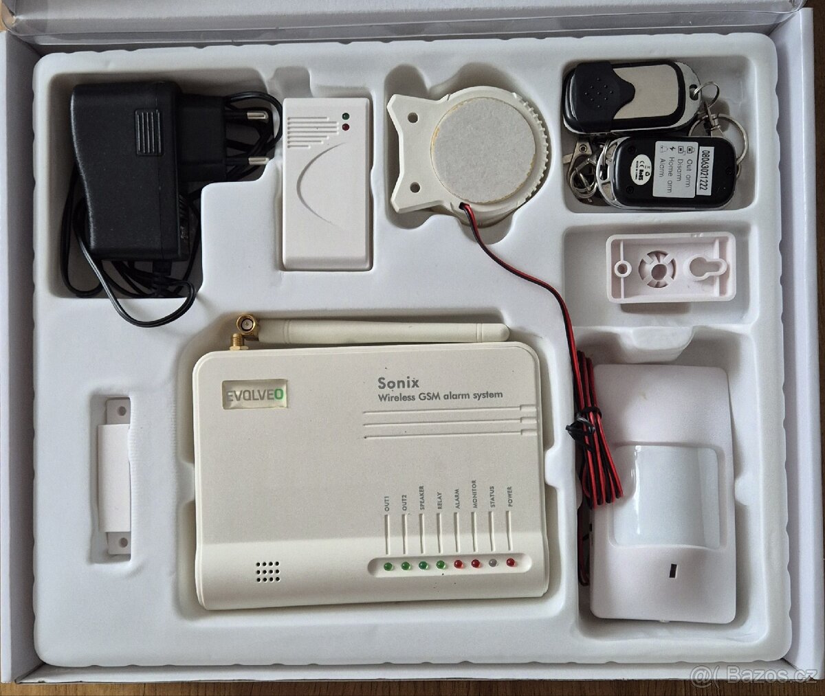 EVOLVEO Sonix, bezdrátový GSM alarm s příslušenstvím - 2