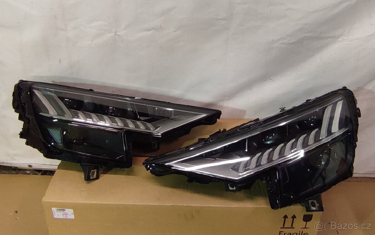 Audi Q8 světla nárazník blatník - 2