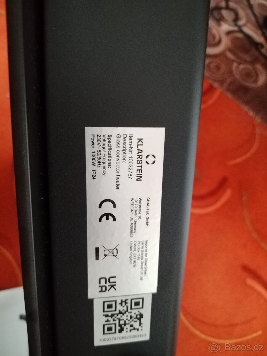 Elektrický radiátor Klarstein - 2