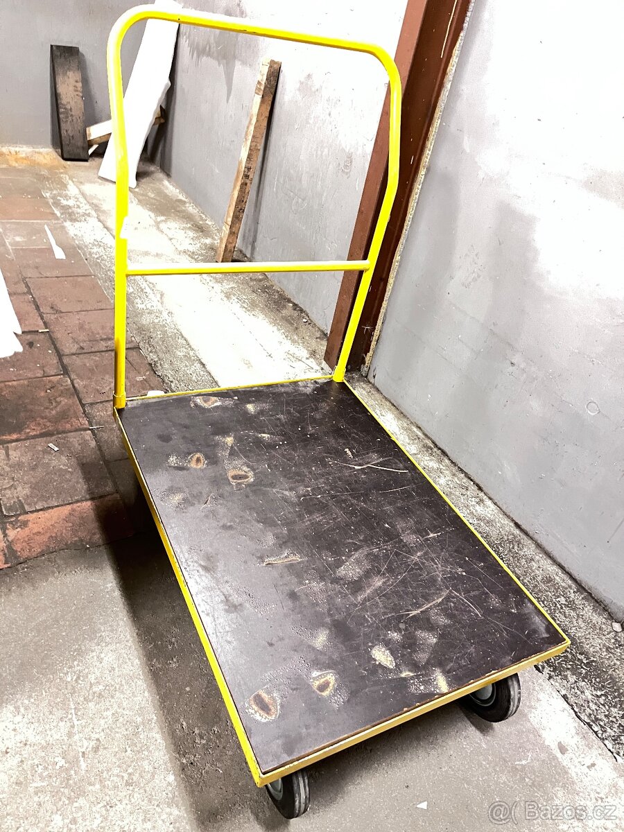 PLOŠINOVÝ VOZÍK - 800X1200 mm, 400kg - 2