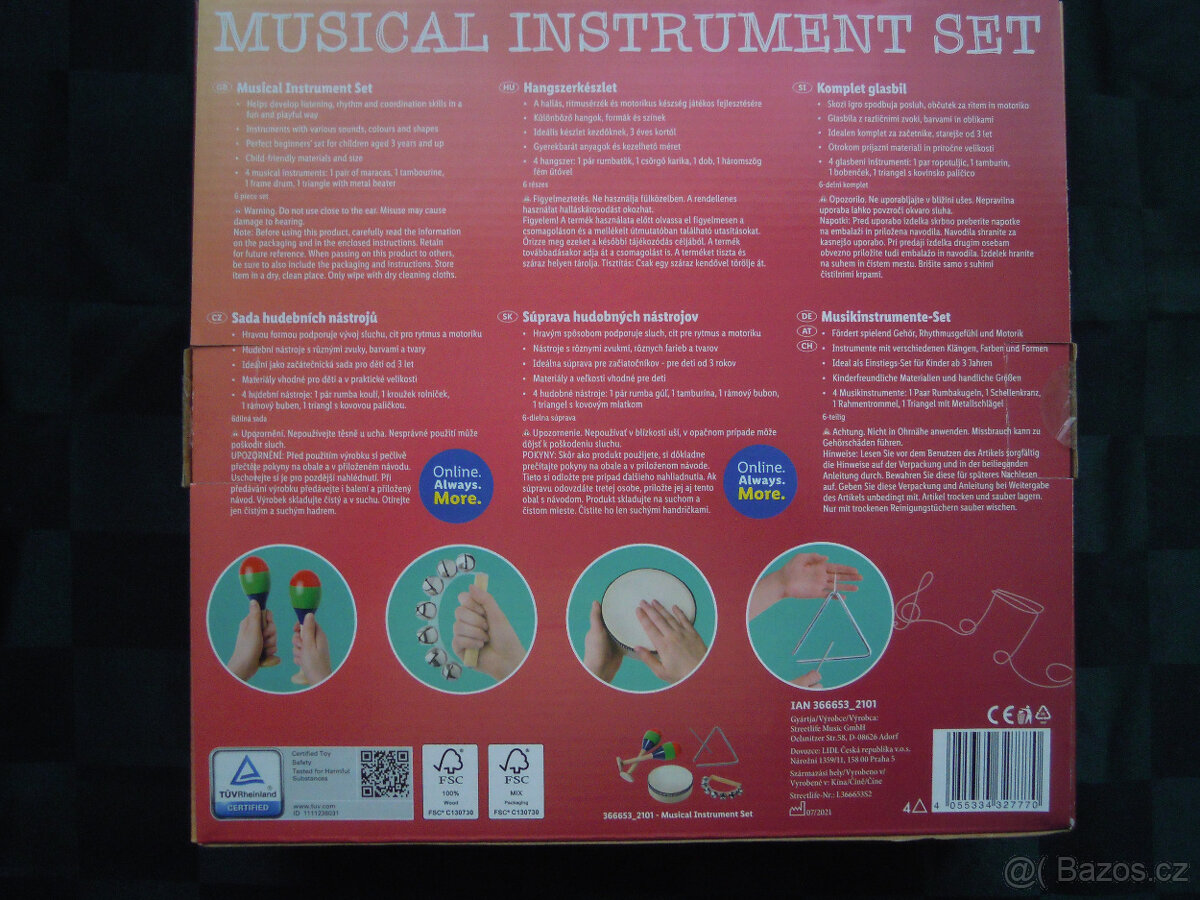 Nepoužité hry - hudební set, soubor 150 her atd. - 2