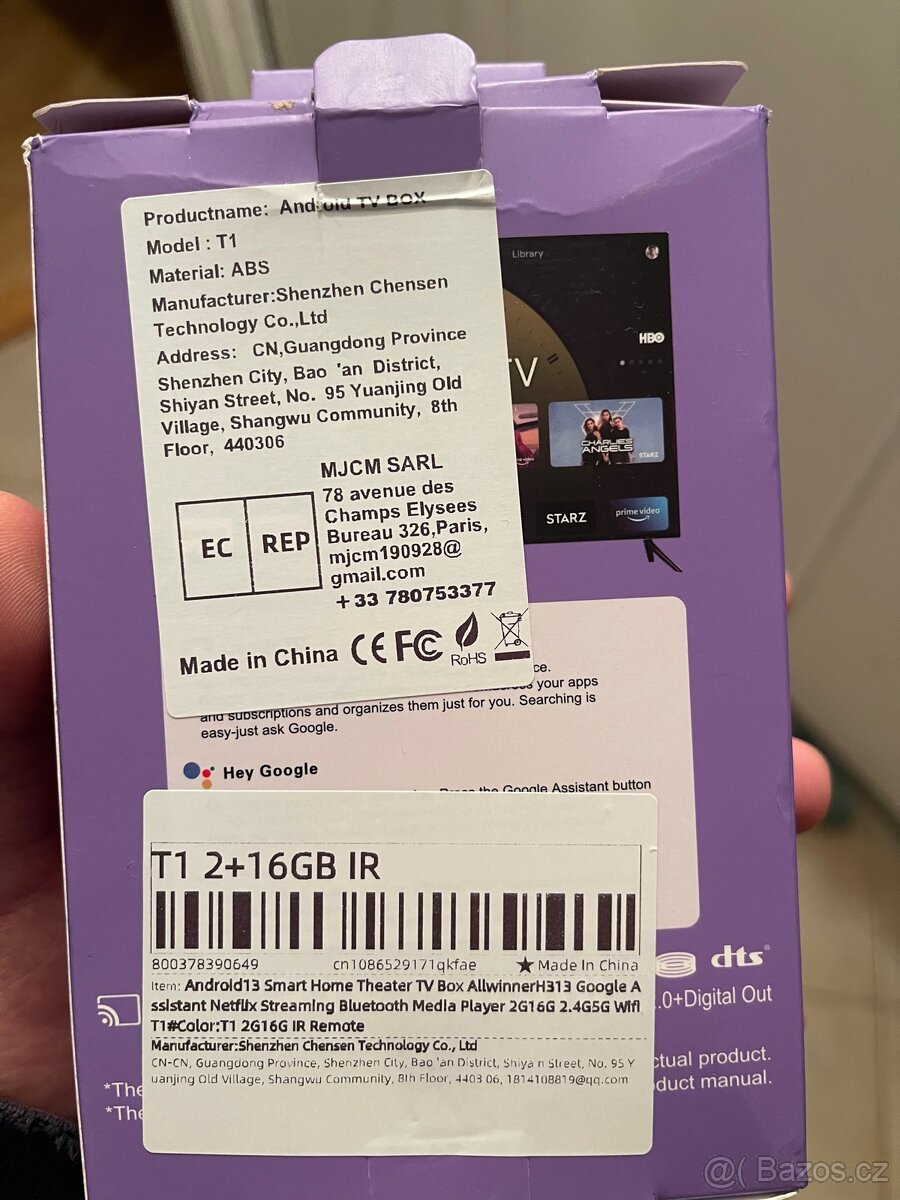 Android TV box MORTAL T1 - 2