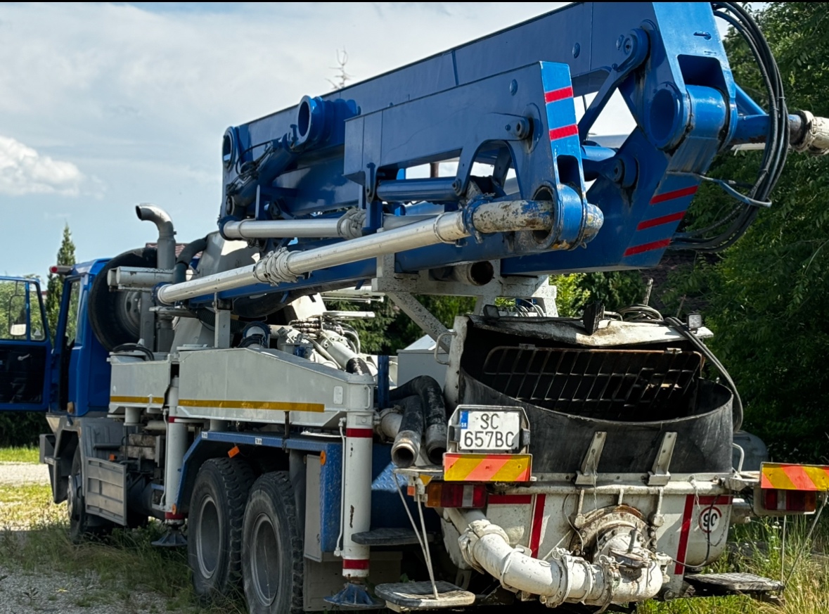 Beton Pumpa tatra 6x6 - 2