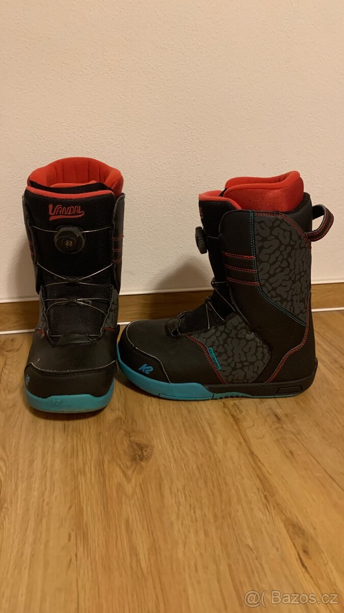 Dětské snowboardové boty K2 BOA vel. EUR 35.5 - 2