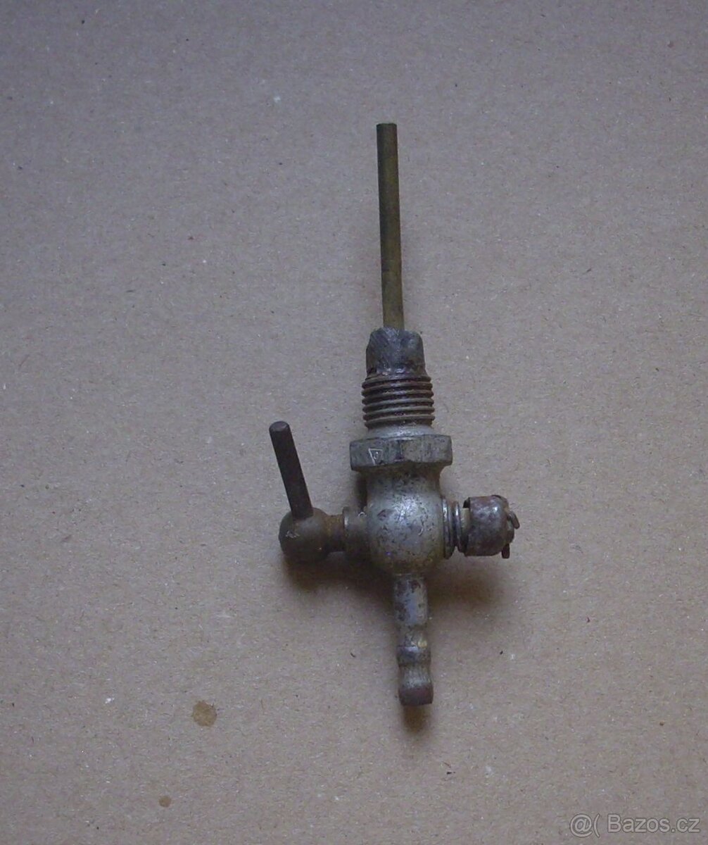 Jawa 550,555 a 250 pérak palivový ventil - originál - 2