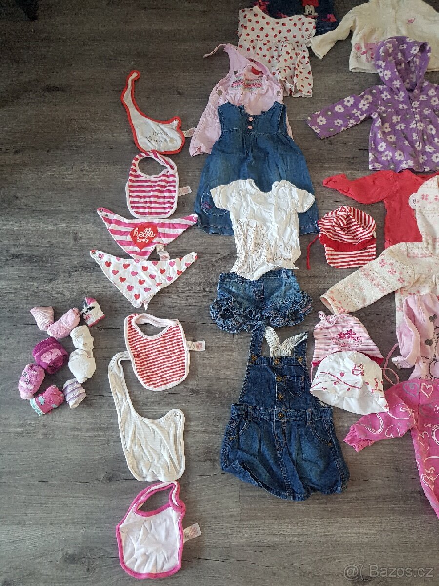 Dětské dívčí oblečení 12-24m 86/92 - 2