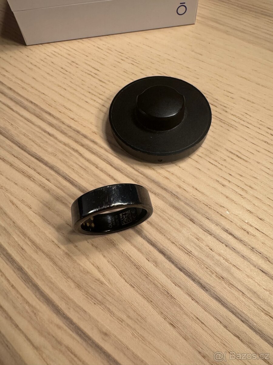 Oura Ring Gen3 Heritage Black – veľkosť US13 - 2