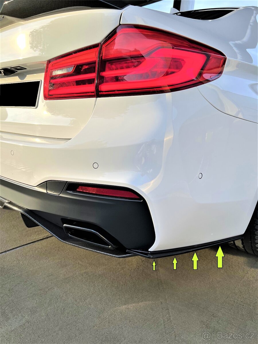 Boční difuzory pro BMW 5 - G30/G31 - 2