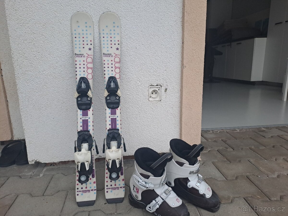 Lyže Salomon + boty - 2