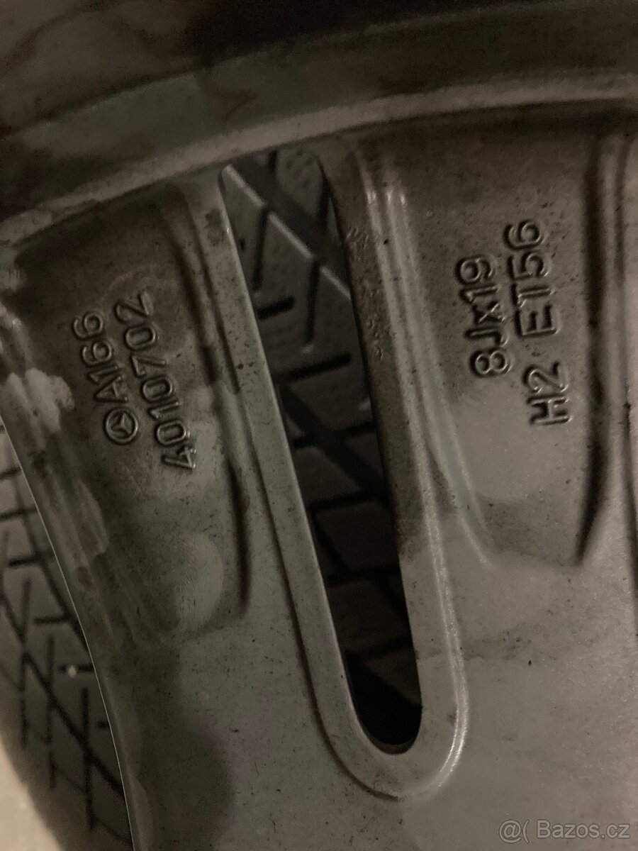 Originální kola Mercedes třídy ML 19 palců - 2