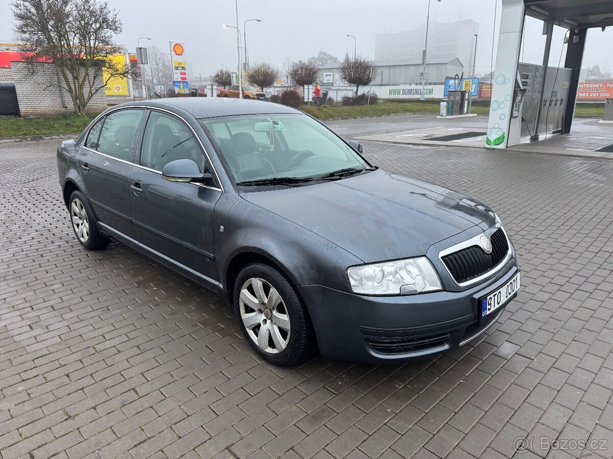 Škoda Superb 1,9TDi 77kW, tažné, facelift - 2